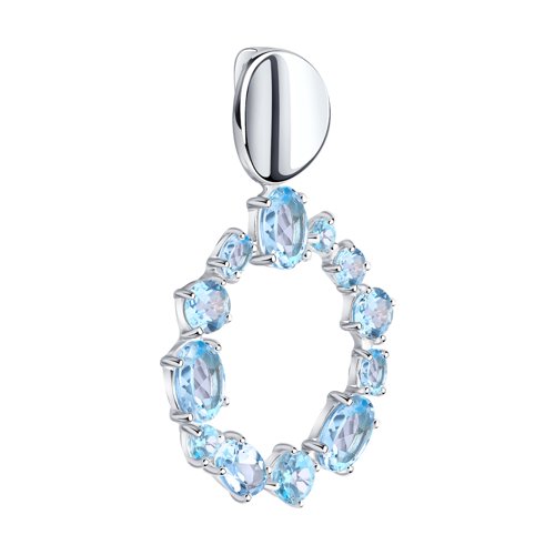 Pandantiv din Argint cu Topaz - 2