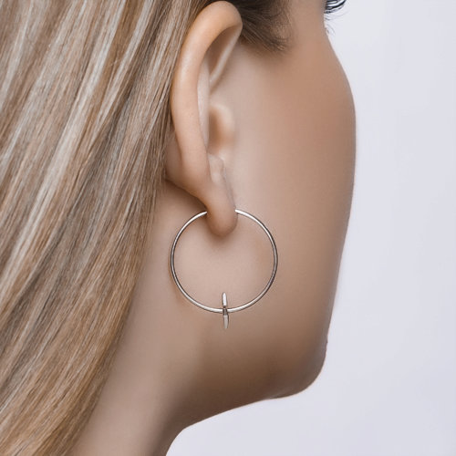 Cercei din Argint cu Zirconiu - 5