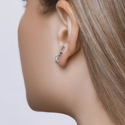 Cercei din Argint cu Zirconiu - 5