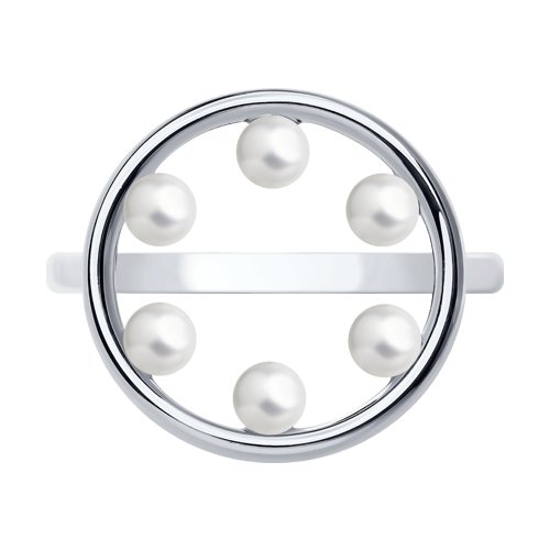 Inel din Argint cu Perla sint. - 2