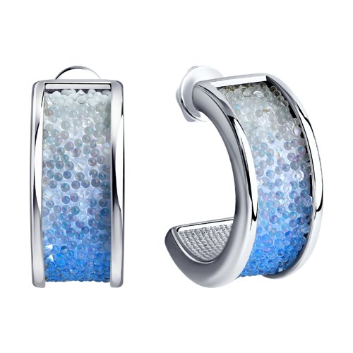 Cercei din Argint cu Cristale Swarovski - 2