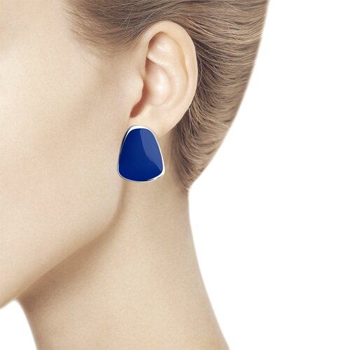 Cercei din Argint 925 cu Email - 4