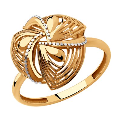 Inel din Aur Roz 14K - 4