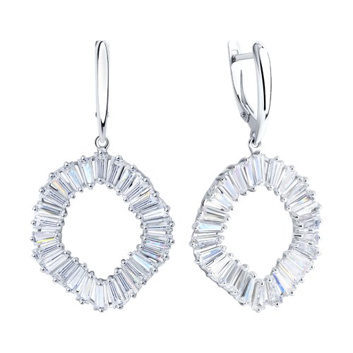 Cercei din Argint cu Zirconiu - 2