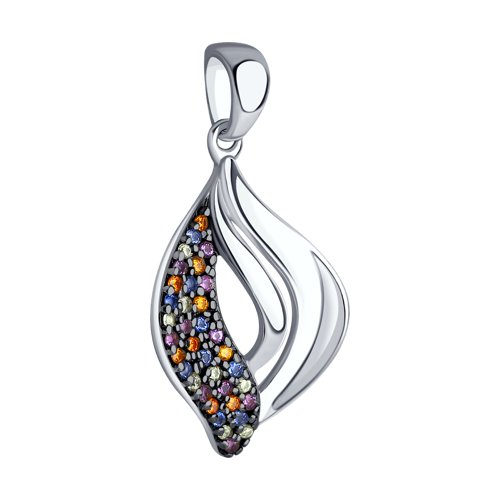 Pandantiv din Argint cu Zirconiu - 2