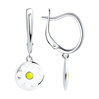 Cercei din Argint cu Email Romanite - 4