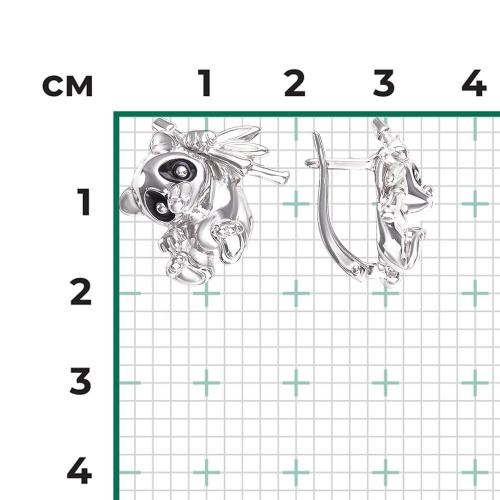 Cercei Argint  cu Email - 3