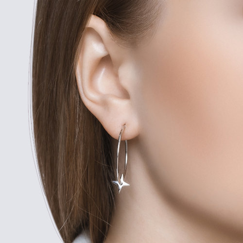 Cercei din Argint cu Zirconiu - 4