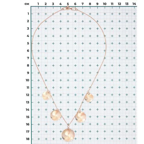 Colier Aur Roz 14K - 3
