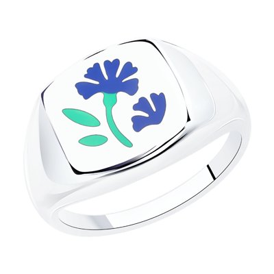 Inel din Argint cu Email - 3