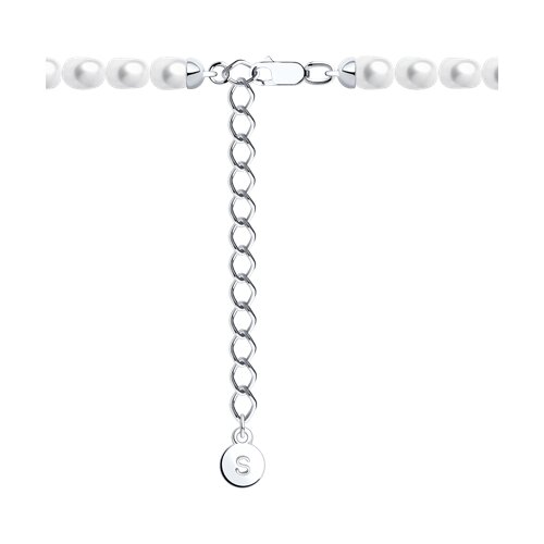 Colier din Argint cu Perle Baroco Naturale - 2