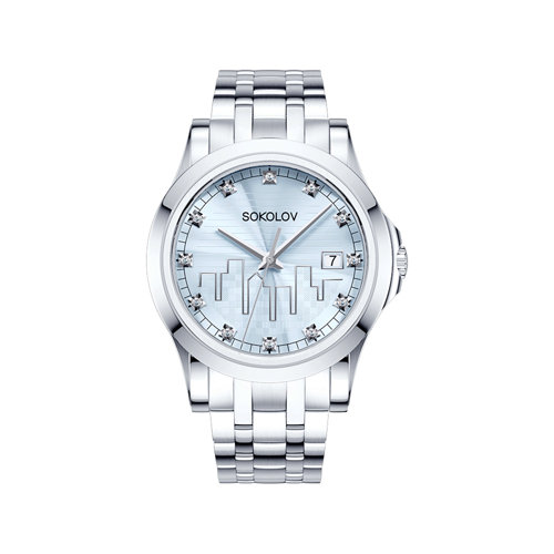 Ceas din Otel pentru femei cu Zirconiu - 2