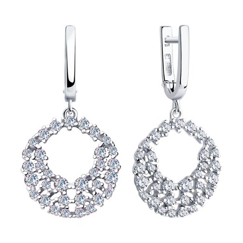 Cercei din Argint cu Zirconiu - 2