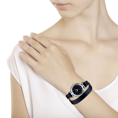 Ceas din Otel cu Zirconiu pentru femei - 3