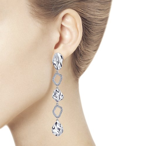 Cercei din Argint cu Zirconiu - 2