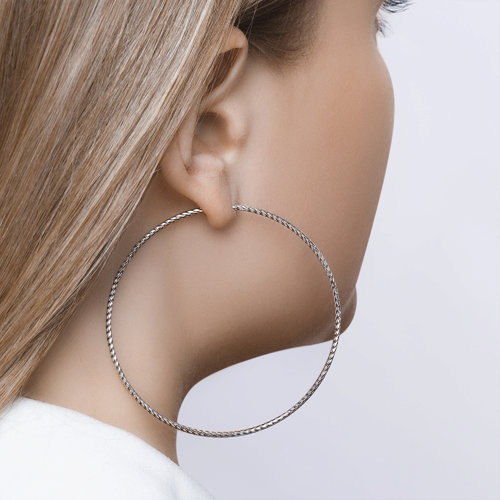 Cercei Congo din Argint - 3