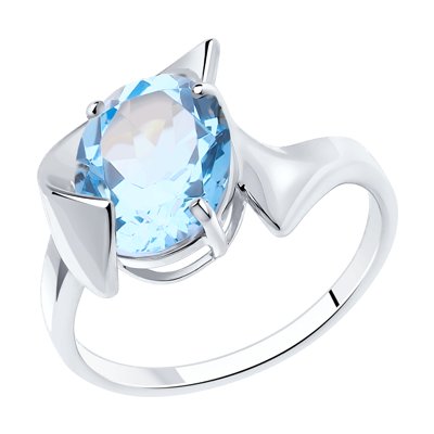 Inel din Argint cu Topaz  - 1