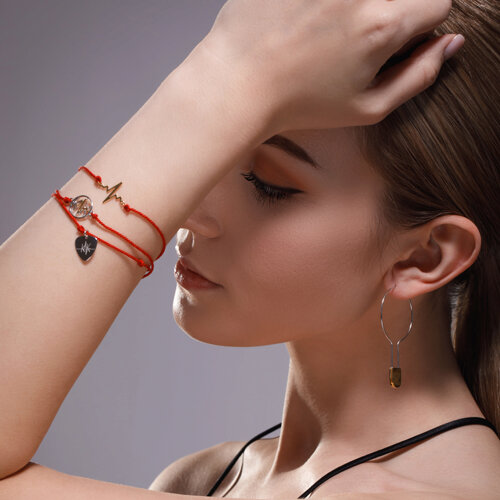 Bratara Snur din Argint placat cu Aur - 3