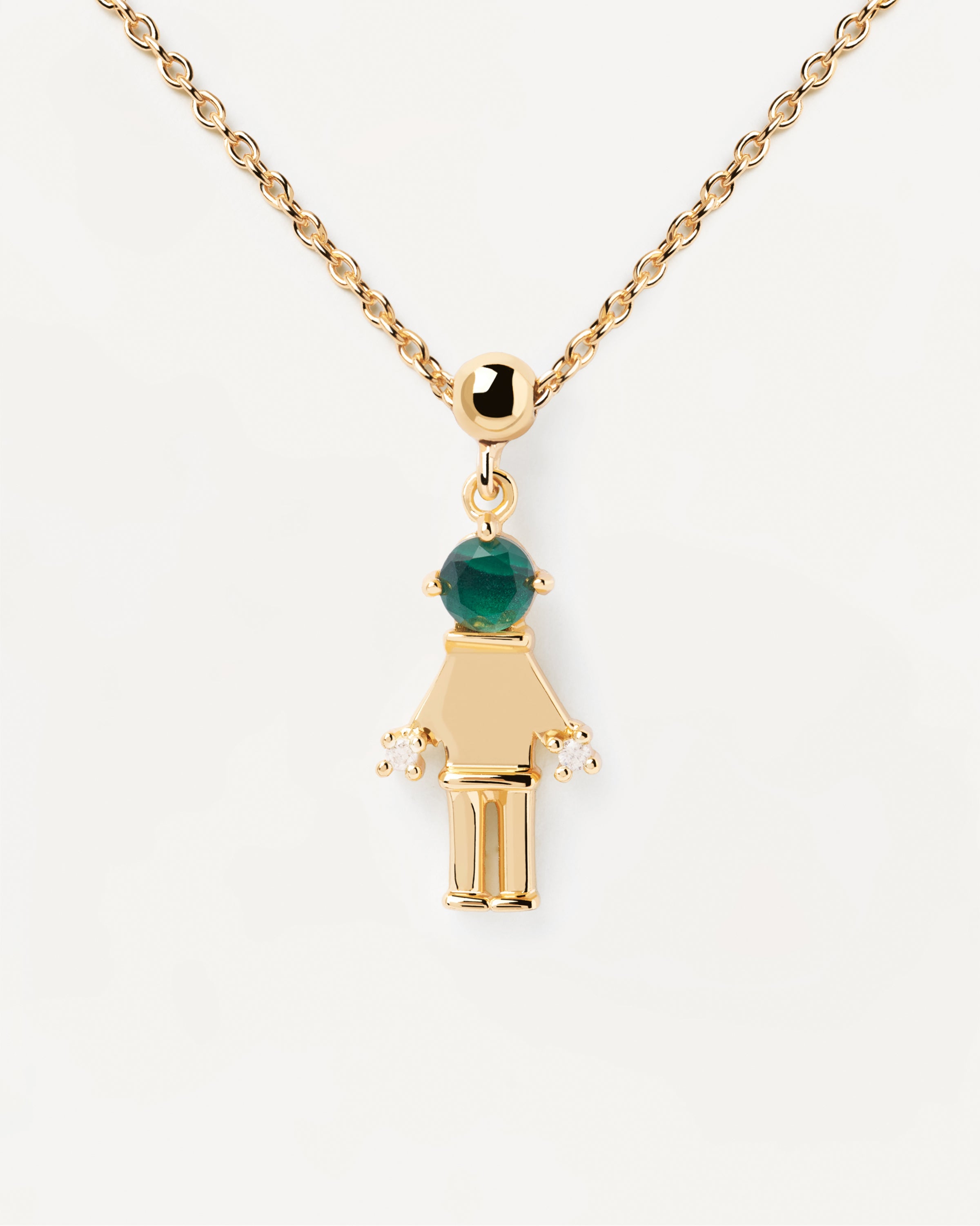 Pandantiv din Argint placat cu Aur cu Malachit - 6