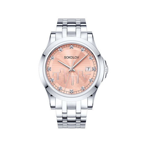 Ceas din Otel pentru femei cu Zirconiu - 2