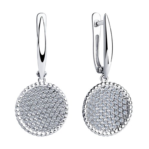 Cercei din Argint cu Zirconiu - 2