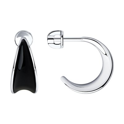 Cercei din Argint cu Email - 2