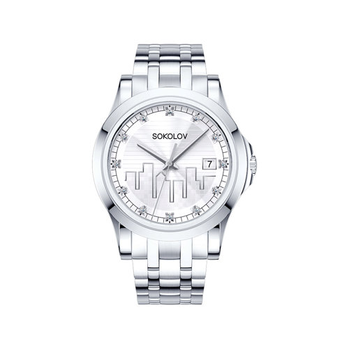 Ceas din Otel pentru femei cu Zirconiu - 2