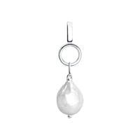 Pandantiv din Argint cu perla naturala Barocco - 1