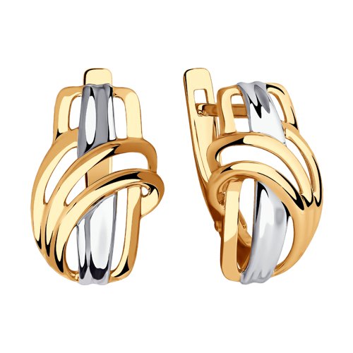 Cercei din Aur Roz 14k - 2