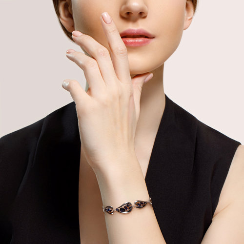 Bratara din Argint cu Corund sint. - 3