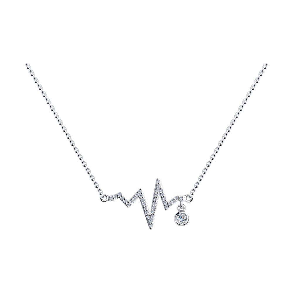 Colier din Argint cu Zirconiu - 5