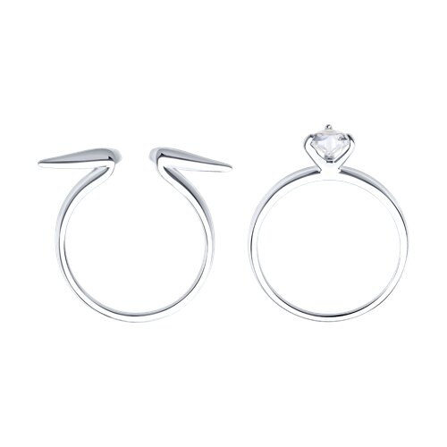 Inel din Argint cu Zirconiu - 2