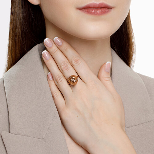 Inel din Aur Roz 14K - 2