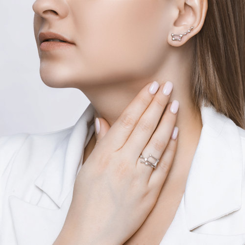 Inel din Argint cu Zirconiu - 5