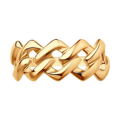 Inel din Argint placat cu Aur - 2