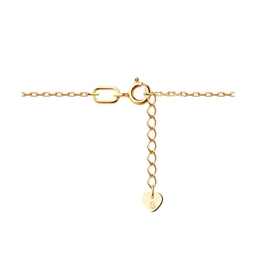 Bratara din Aur Roz 14K cu Zirconiu - 2