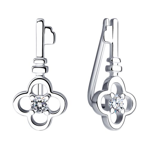 Cercei din Argint cu Zirconiu - 2