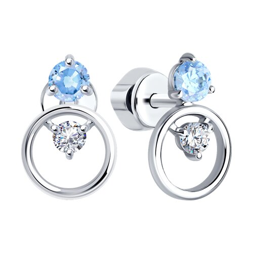 Cercei din Argint cu Zirconiu - 2