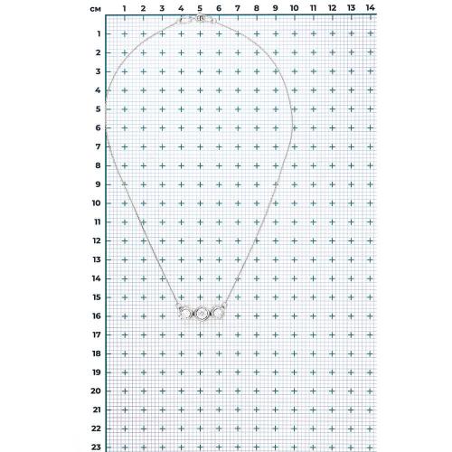 Colier Aur Alb 14K cu Zirconiu - 3