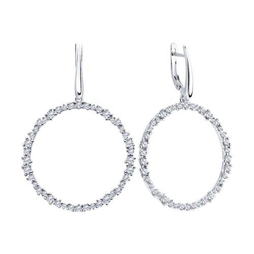 Cercei din Argint cu Zirconiu - 2