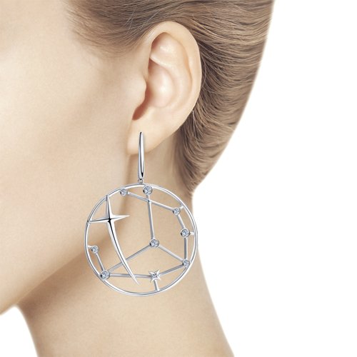 Cercei din Argint cu Zirconiu - 3