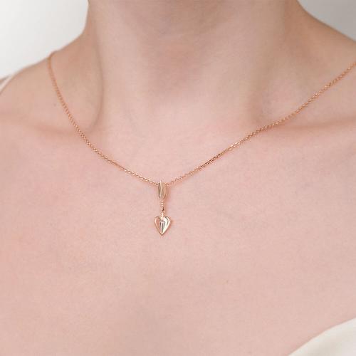 Pandantiv Aur Roz 14K - 2