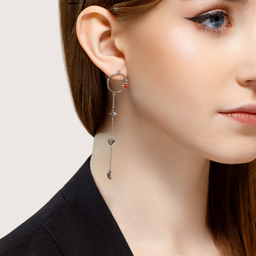 Cercei din Argint cu Zirconiu si Email - 3