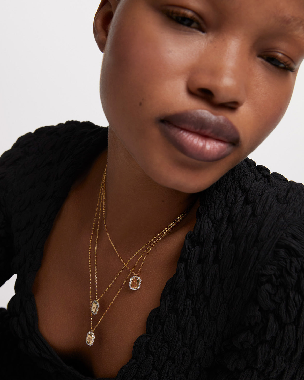 Colier din Argint placat cu Aur cu Zirconiu Zodia Berbec - 5