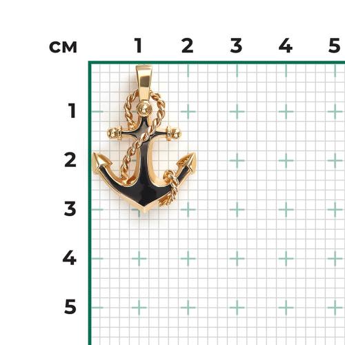 Pandantiv Aur Galben 14K cu Email - 2