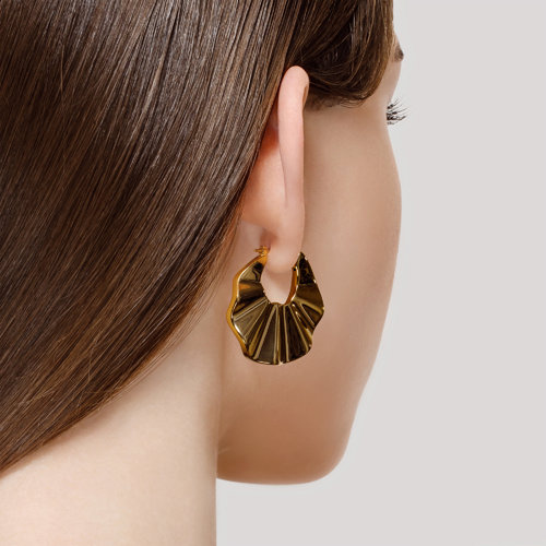 Cercei din Argint placat cu Aur - 3