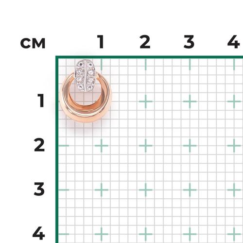 Pandantiv Aur Combinat  14K cu Topaz - 3
