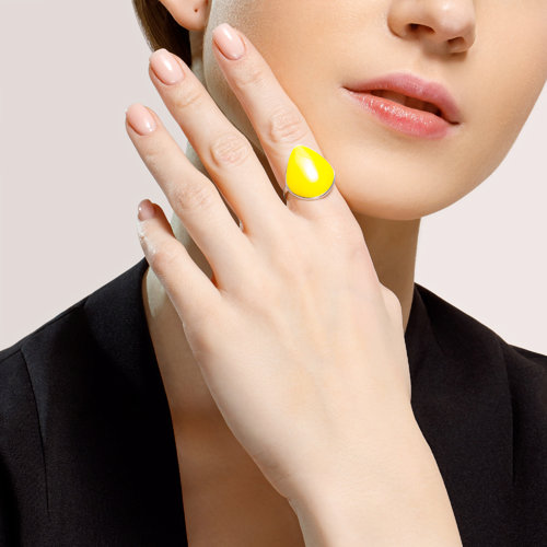 Inel din Argint 925 cu Email - 4