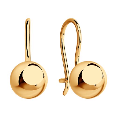 Cercei din Argint placat cu Aur  - 2