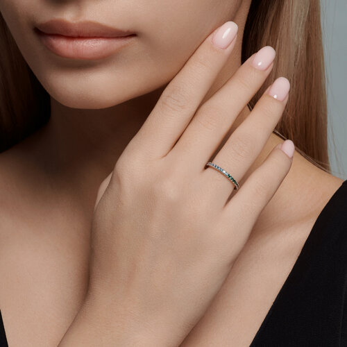 Inel din Argint cu Zirconiu - 4